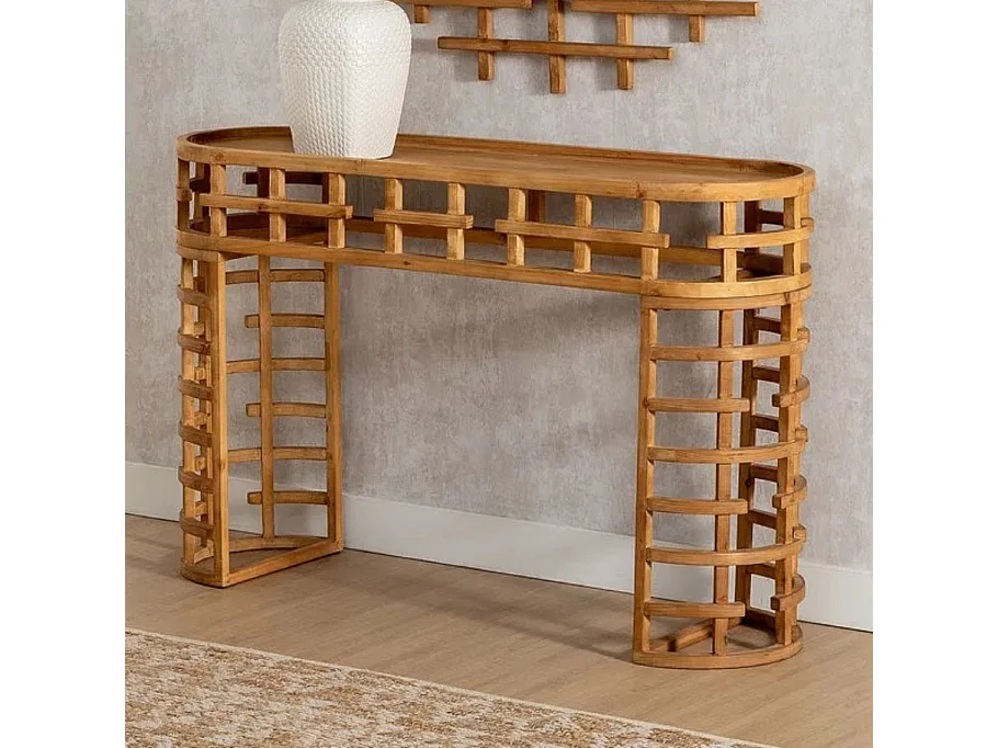 Console d'entrée en bois 120cm Diva