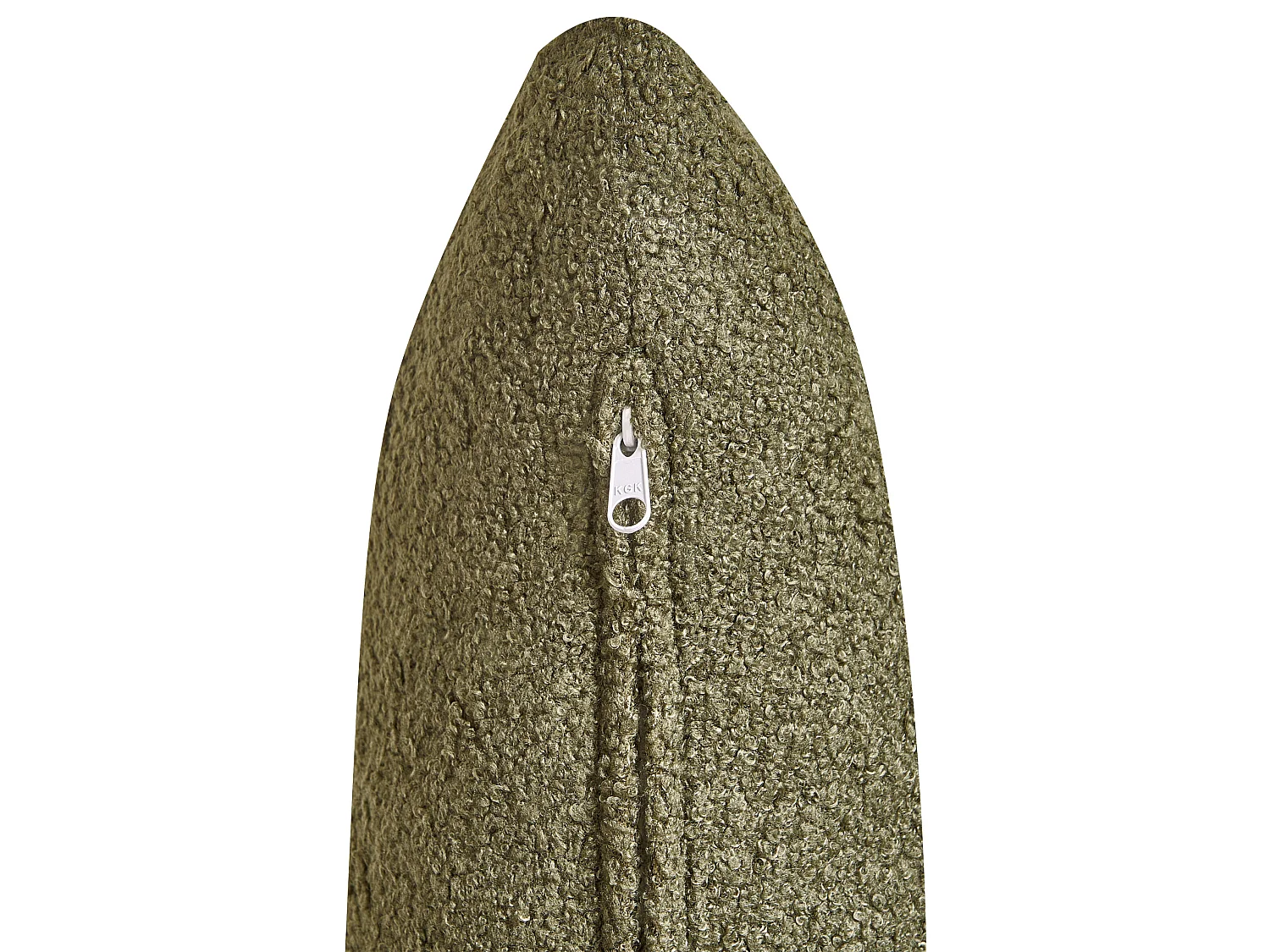 Sofa ASKER Bouclé Dunkelgrün 2-Sitzer