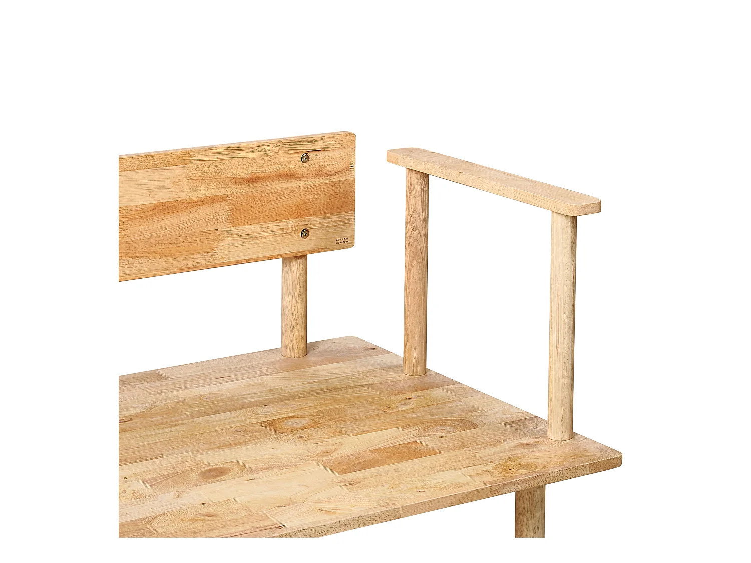 Sofa ASKER Stoff Sandbeige 2-Sitzer