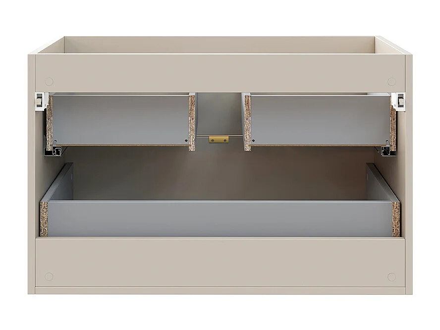 Meuble sous-vasque 80cm Azel Cachemire