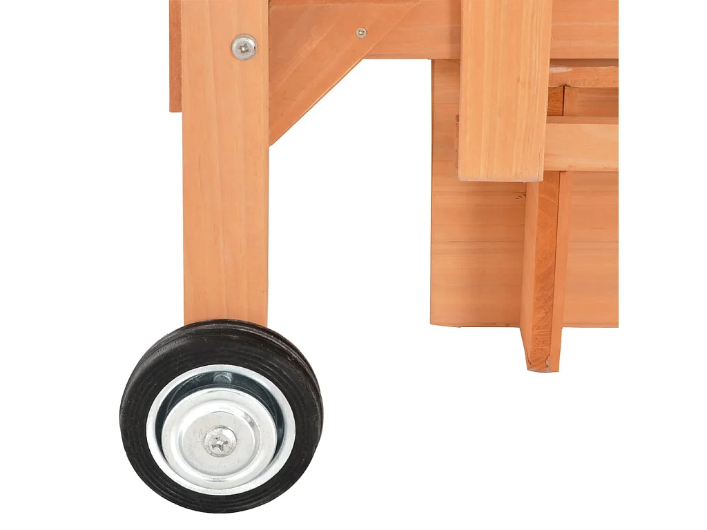 Maison de jeu d'enfants bois bleue 130 x 130 x 143 cm 02_0005061