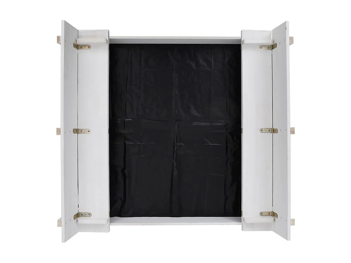 Arenero de madera de abeto 95 x 90 x 15 cm blanco 02_0005062