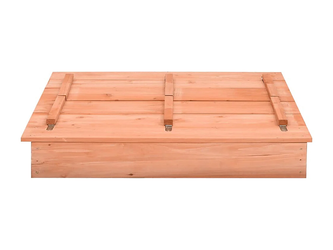 Bac à sable bois marron 95 x 90 x 15 cm 02_0005053