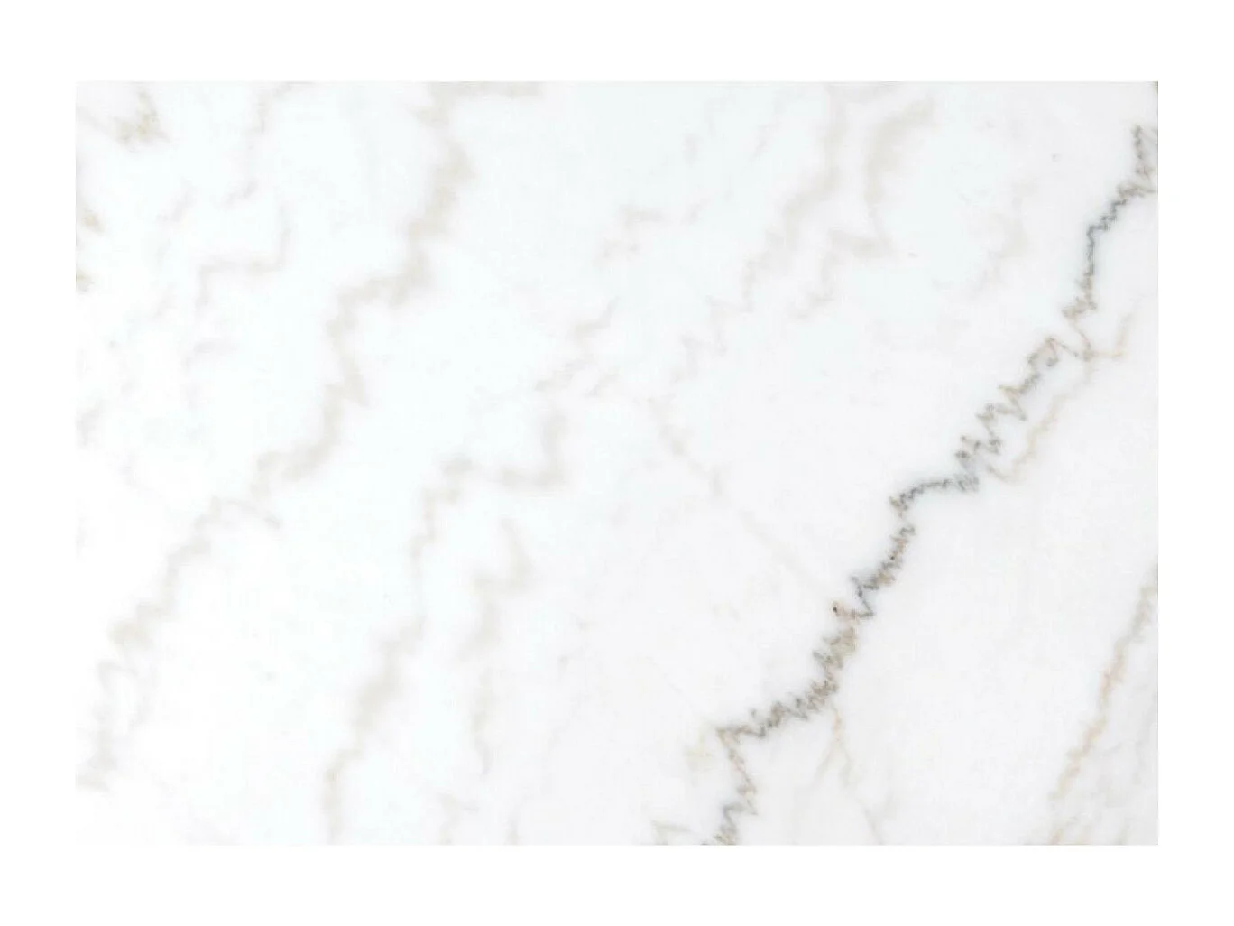 Table ronde plateau marbre Bois Blanc - Minéral Interior's