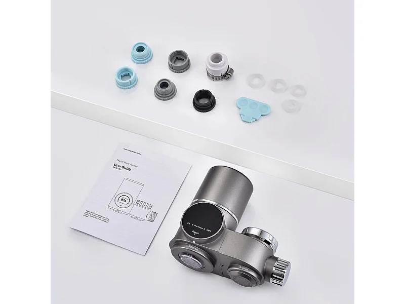 Système filtreur d'eau robinet - Filtre le chlore, les sédiments, l'oxyde, les nitrates, les pesticides. Filtre sur robinet,Convient aux robinets