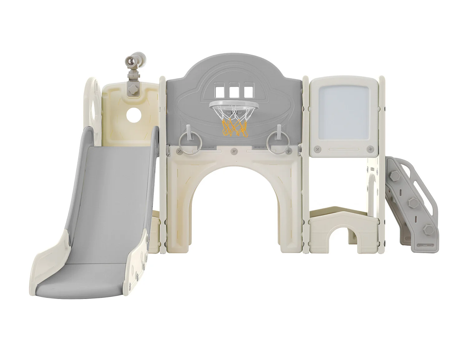 10 in 1 Kletterspielzeug für Kinder mit Rutsche, freistehend, Kletter- und Bohrspiel, grün