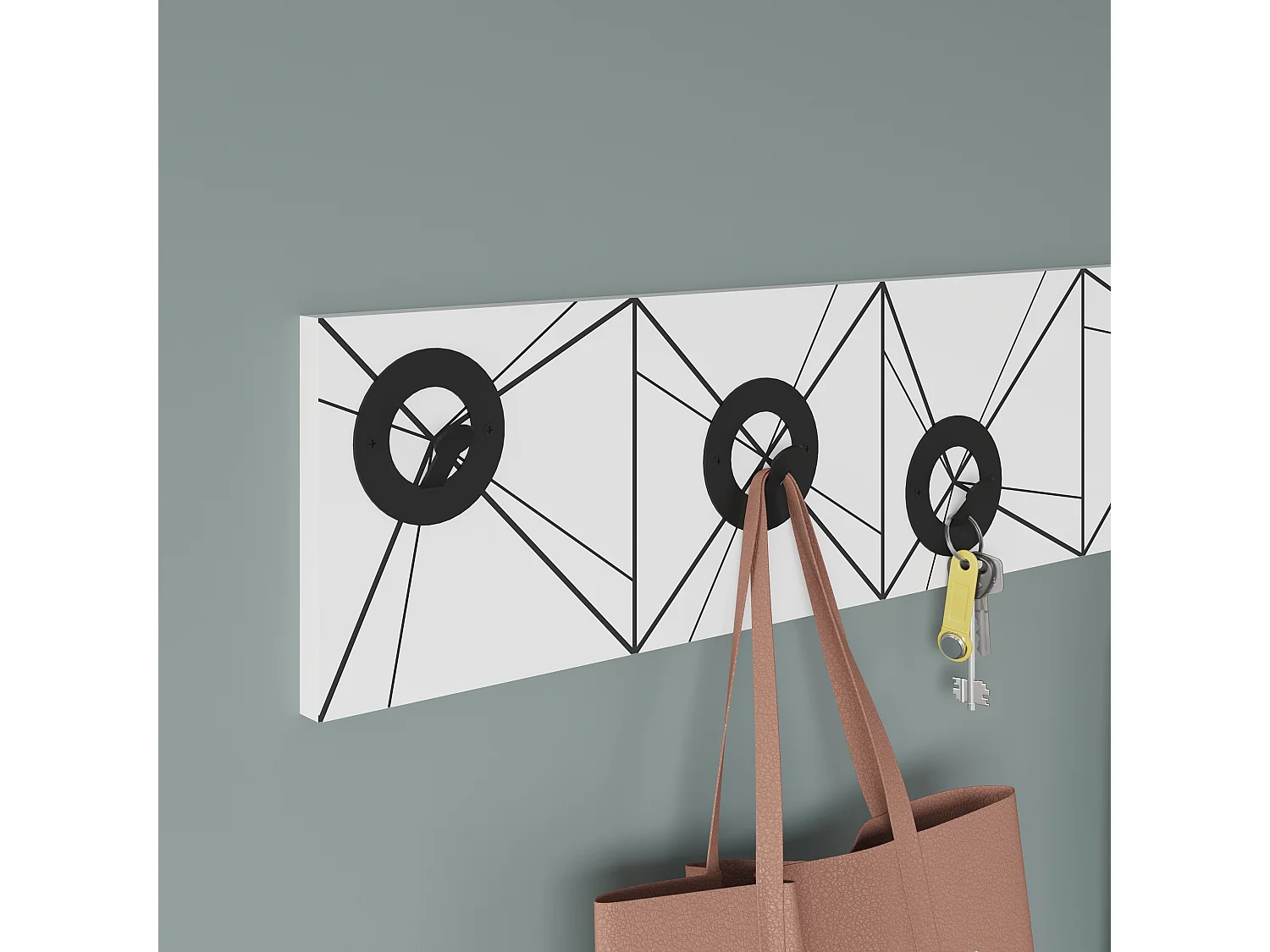 Aufhänger Vizy - Weiß