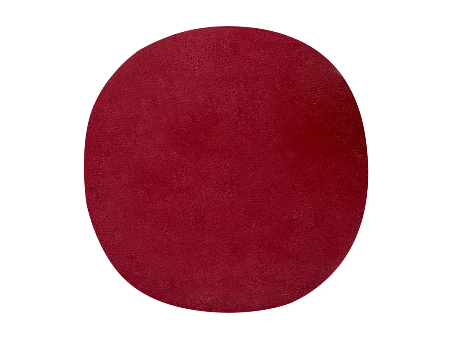 Sierkussen set van 2 rood/wit ⌀ 40 cm SWIRL CANDY