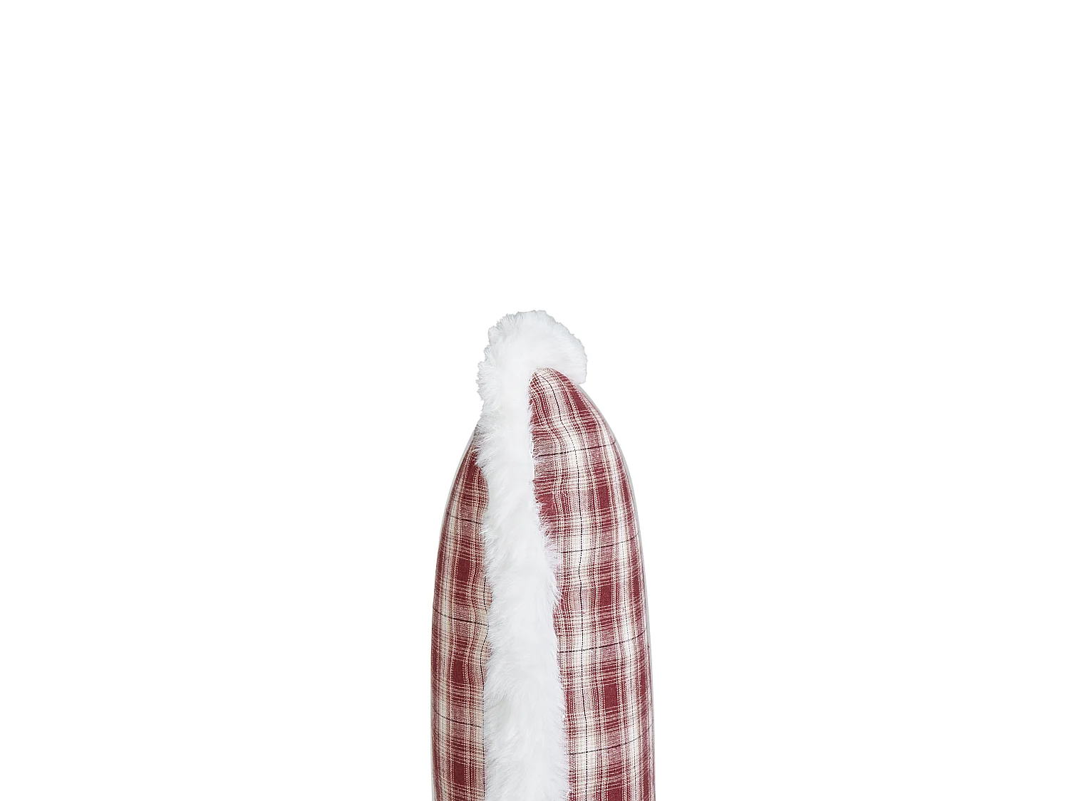 Set di 2 cuscini BROOKIES 45 x 45 cm Rosso scuro Modello natalizio