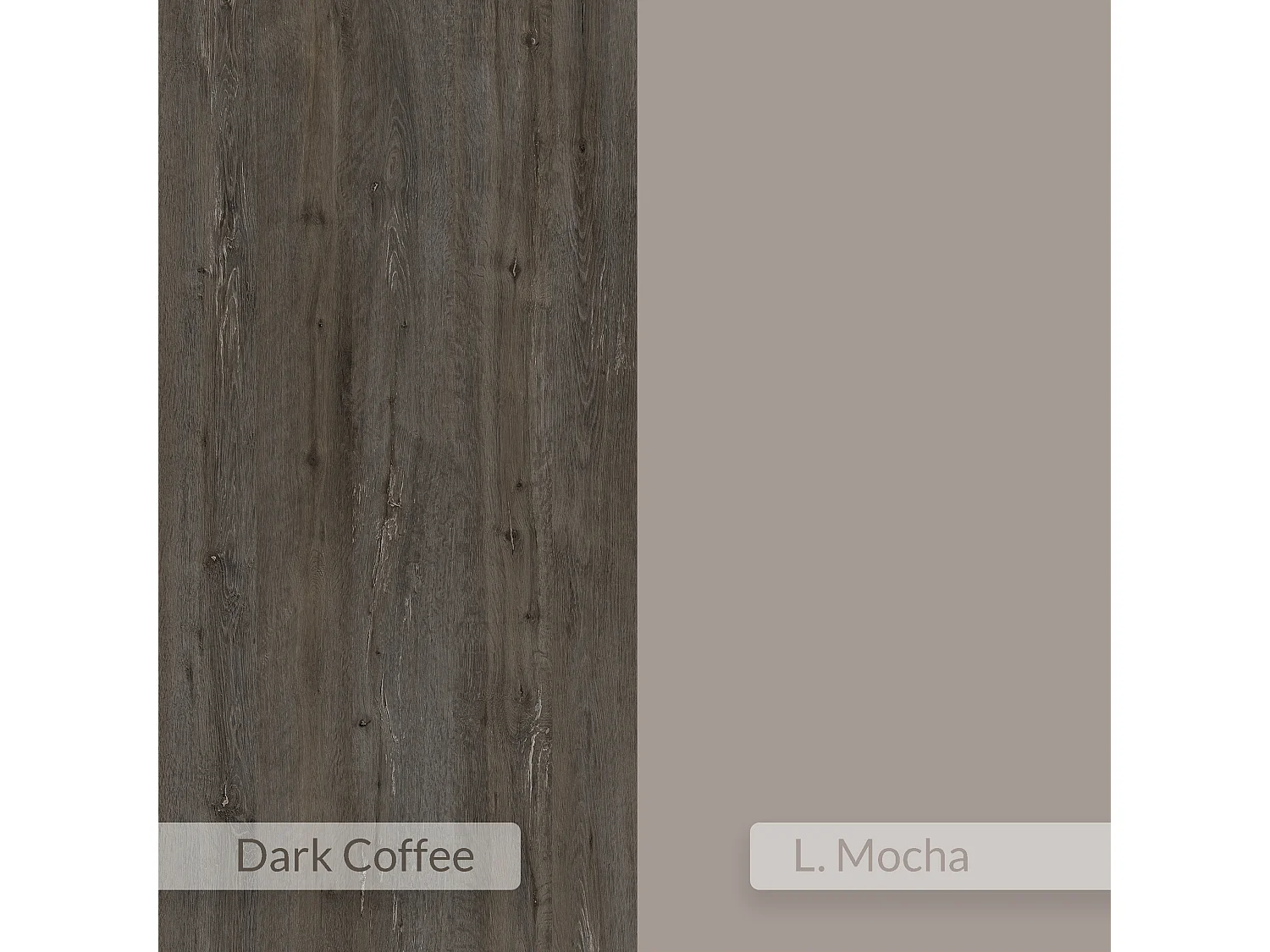 Decortie Gris Moka, Café Foncé 14.8x68cm Porte-manteau mural avec 6 crochets, Panneau de particules, Métal Rangement d'étagère