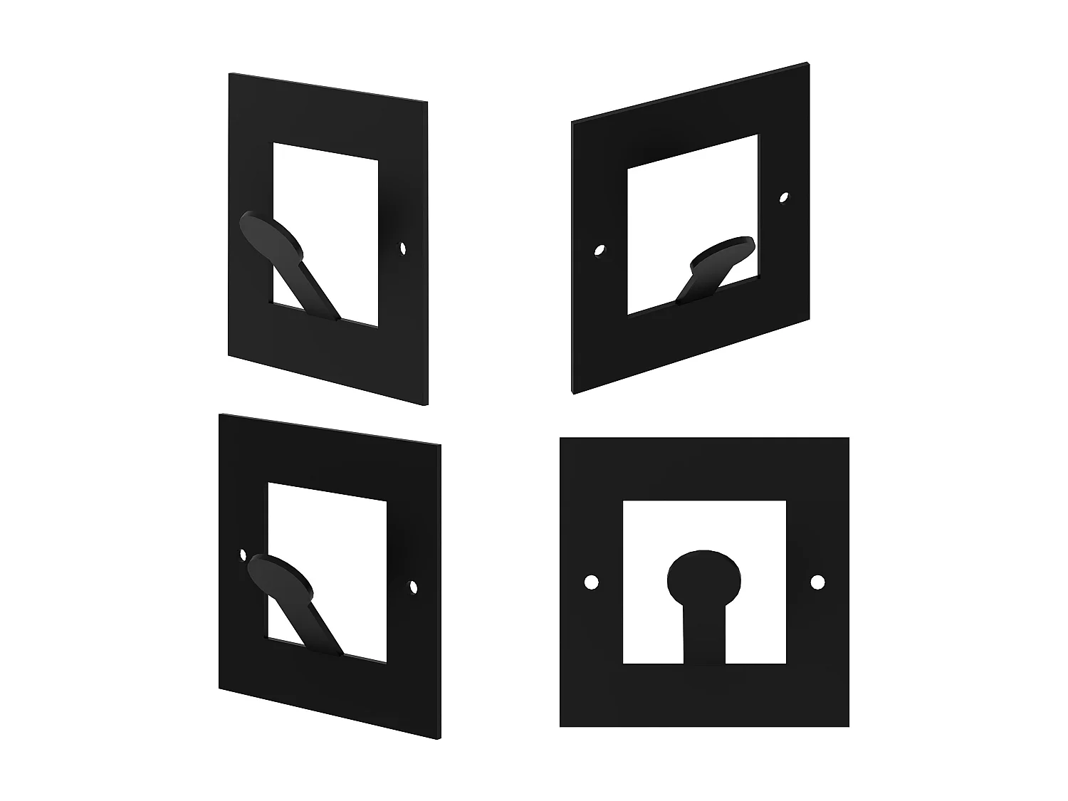 Wandhaken KALY Set 3