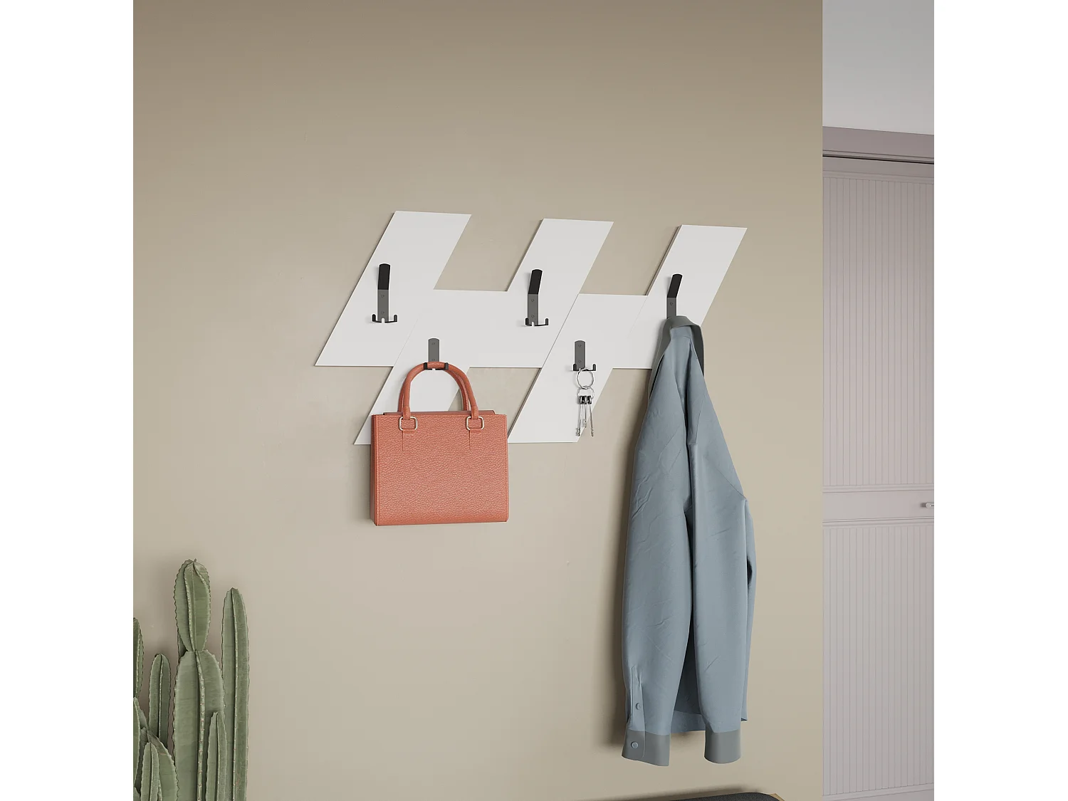 Aufhänger Livy -Weiß