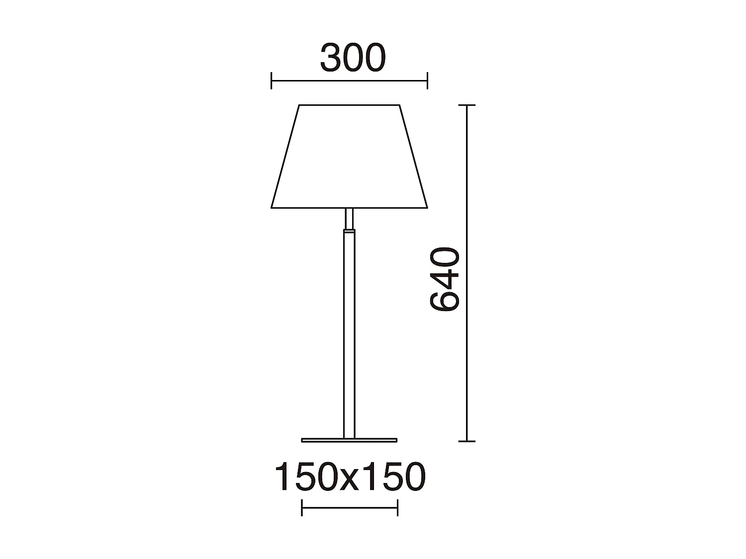 Lampe de table classique Firenze-h64 cm-e27 60w-on&off-ip20-acier,blanc
