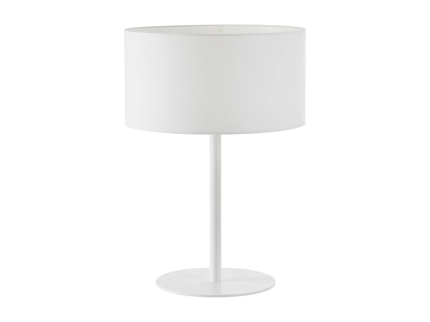 Lampe de table classique Amsterdam-h54cm-interieur-acier,blanc-on&off-e27 max. 40w-ip20