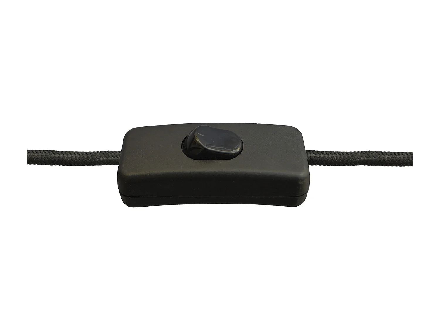 BRANCH tafellamp in hout en staal - H 41,3 cm - IP20, 2 m kabel - aan&uit - gu10 - 9W - zwart