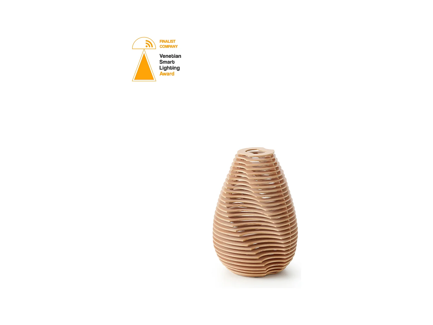 Lampada da terra moderna Twist tavolo-h.63.7cmxd.ø 43.6cm-gx53 led t2-10w,3k-on&off-ip20