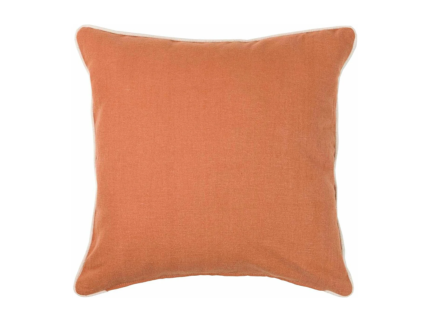 Cojín Lino étnico Marrón 45x13x45 Cm