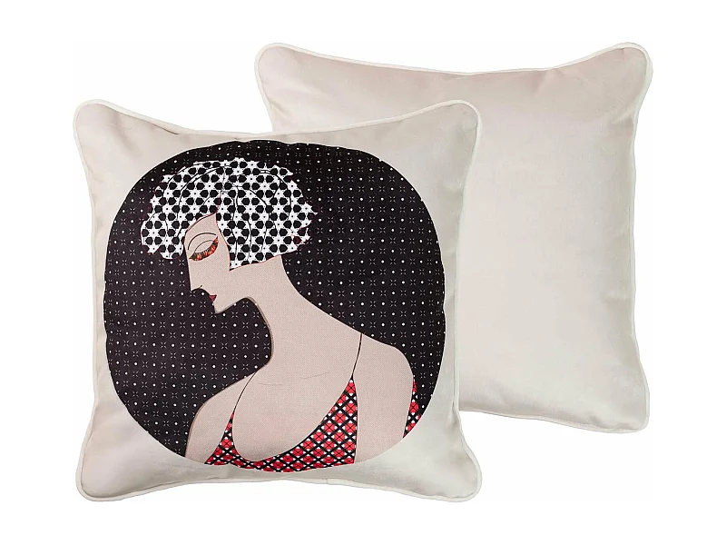 Cojin Velvet Señora 45x13x45 Cm