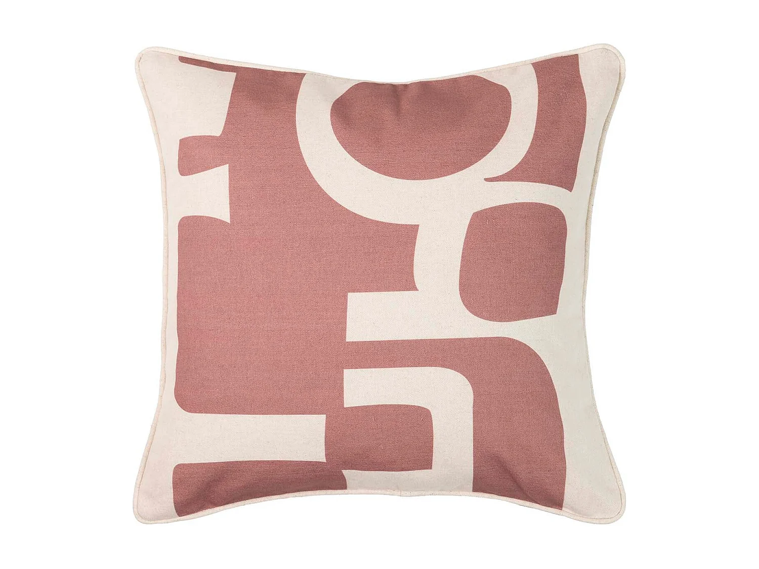 Cojín Lino étnico Morado 45x13x45 Cm