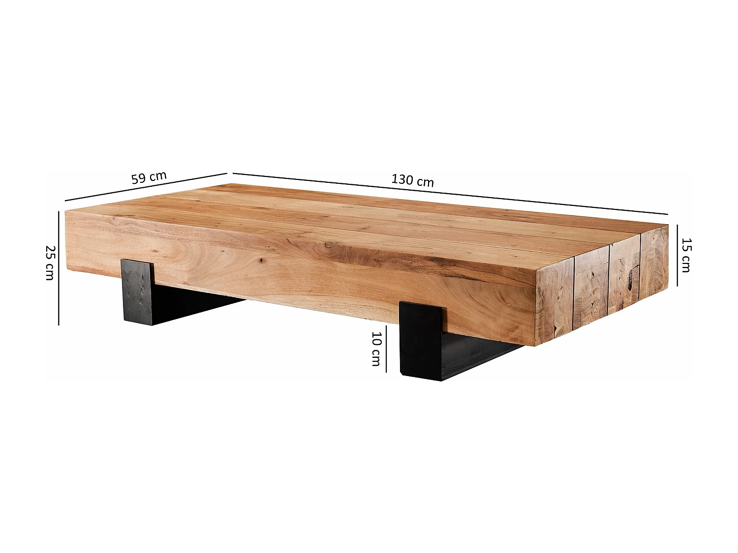 Tavolino Sorbon di Sky Style Marrone chiaro