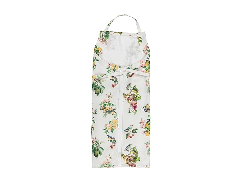 Delantal Antimanchas Frutas Y Pajaros 72x83 Cm