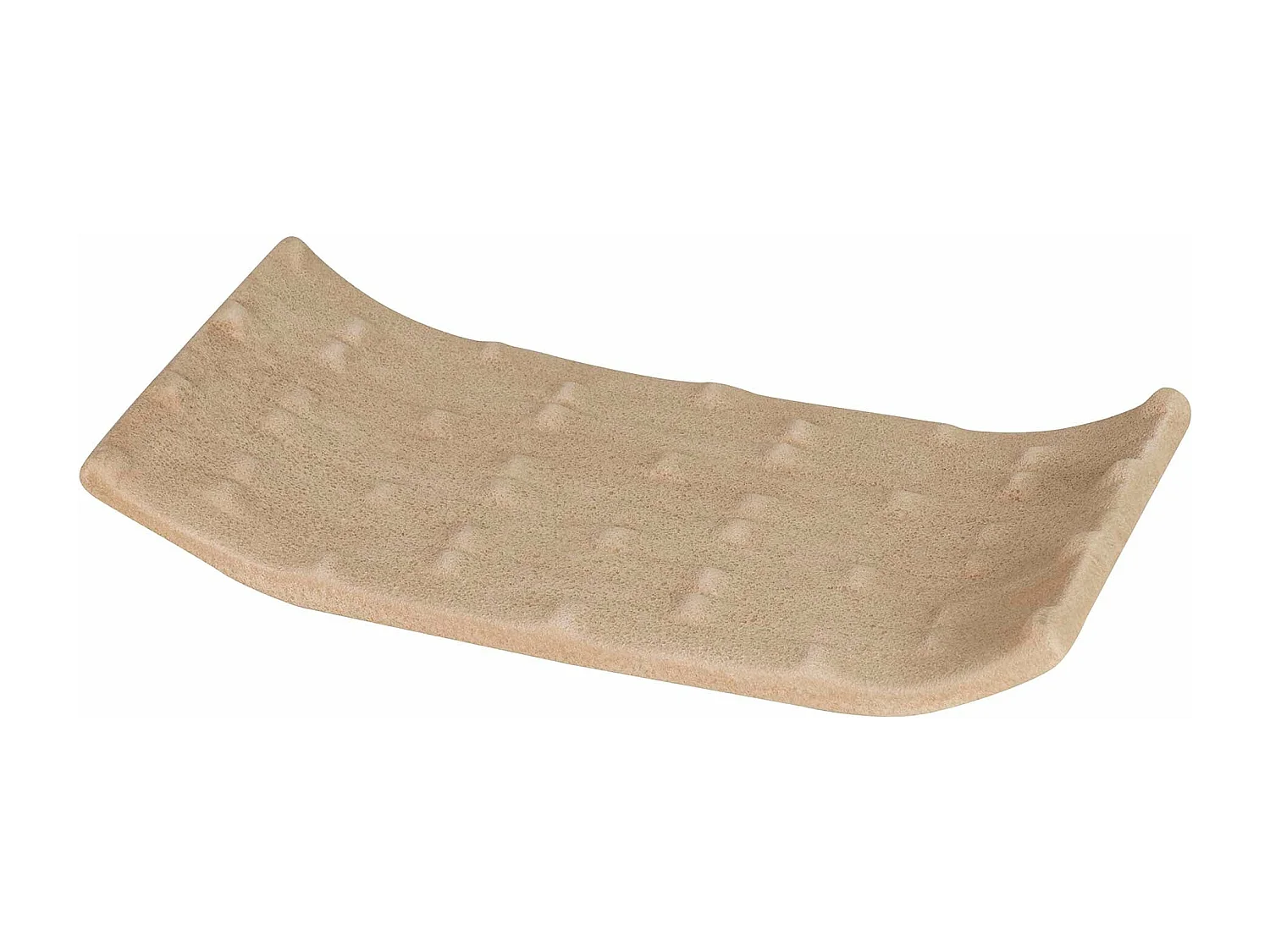 Centro De Mesa Cerámica Marrón 44x24x6 M