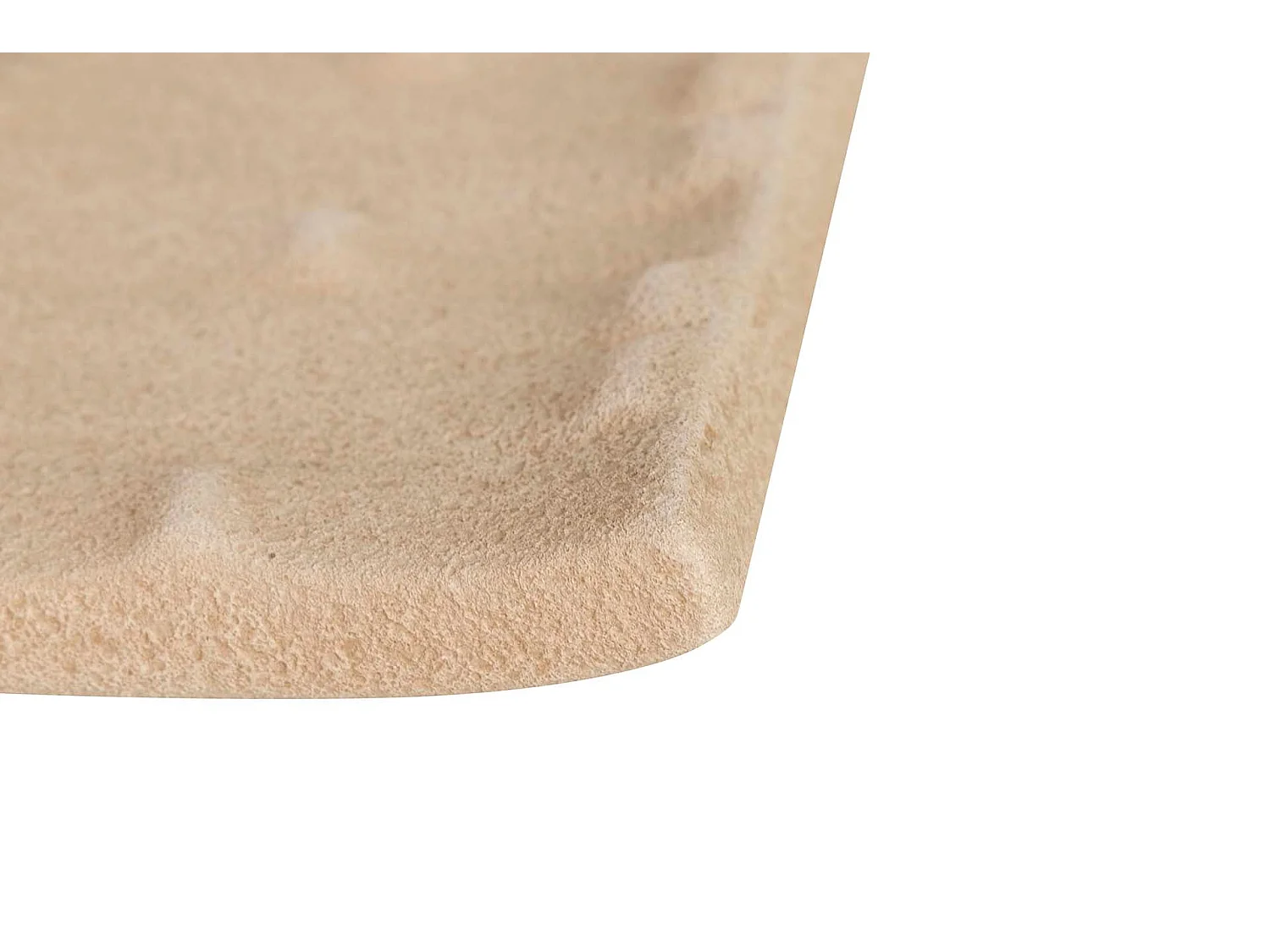 Centro De Mesa Cerámica Marrón 39x24x6 Cm