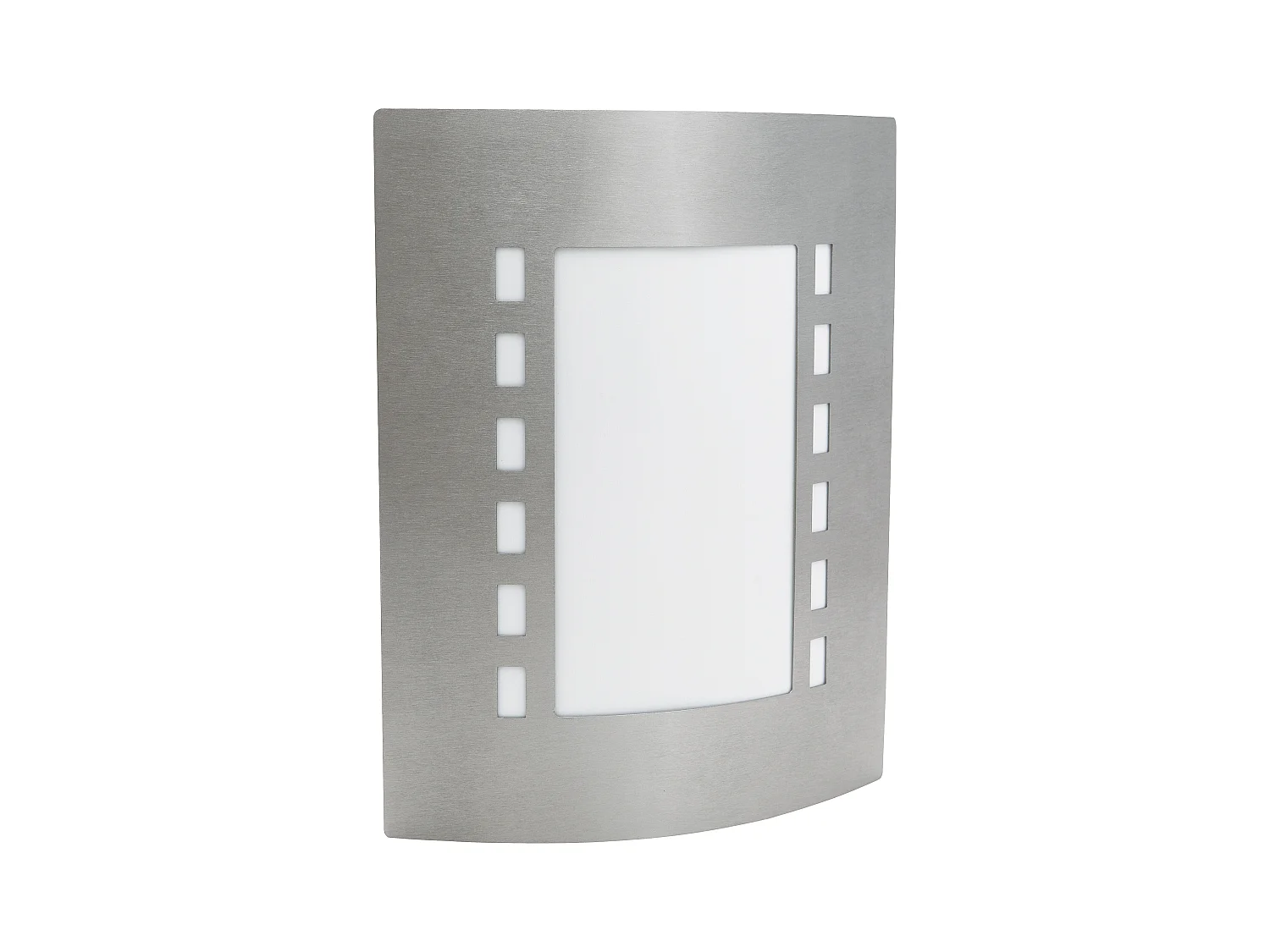 Applique classique GREGAL-h 28 cm-e27 20w-acier inoxydable-acier inoxydable