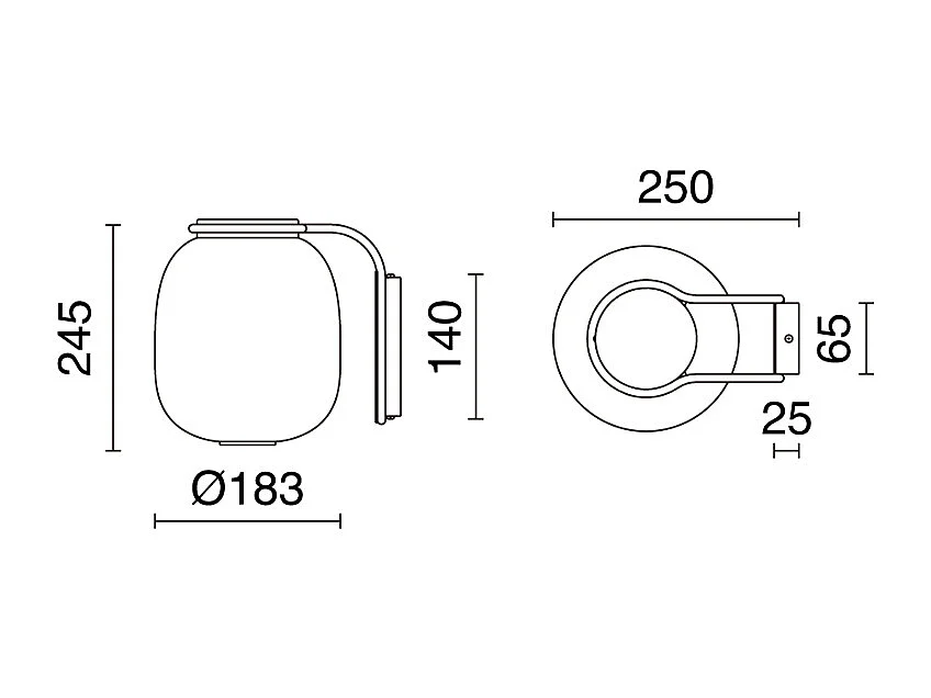Aplique estilo clássico KRISTA - LED SMD AC 10W - 830lm e 2700K - candeeiro de vidro ø18,3 cm - aço e verde