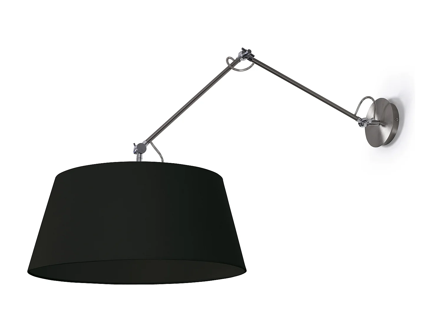 EASY plafondlamp moderne stijl - D.ø40 cm x Breedte 1150 cm - E27 60W - IP20 - 260º graden - staal en wit