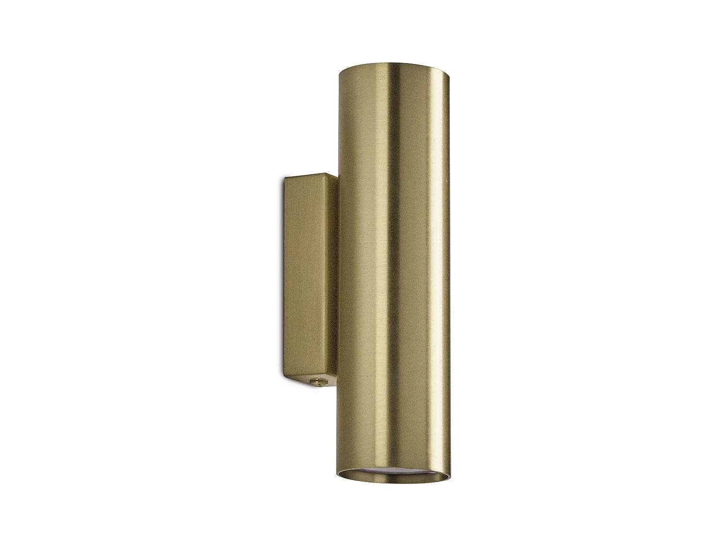 Applique moderne Tania-h 20,2 cm-2x gu10 50w- up&down-acier et or-ip20