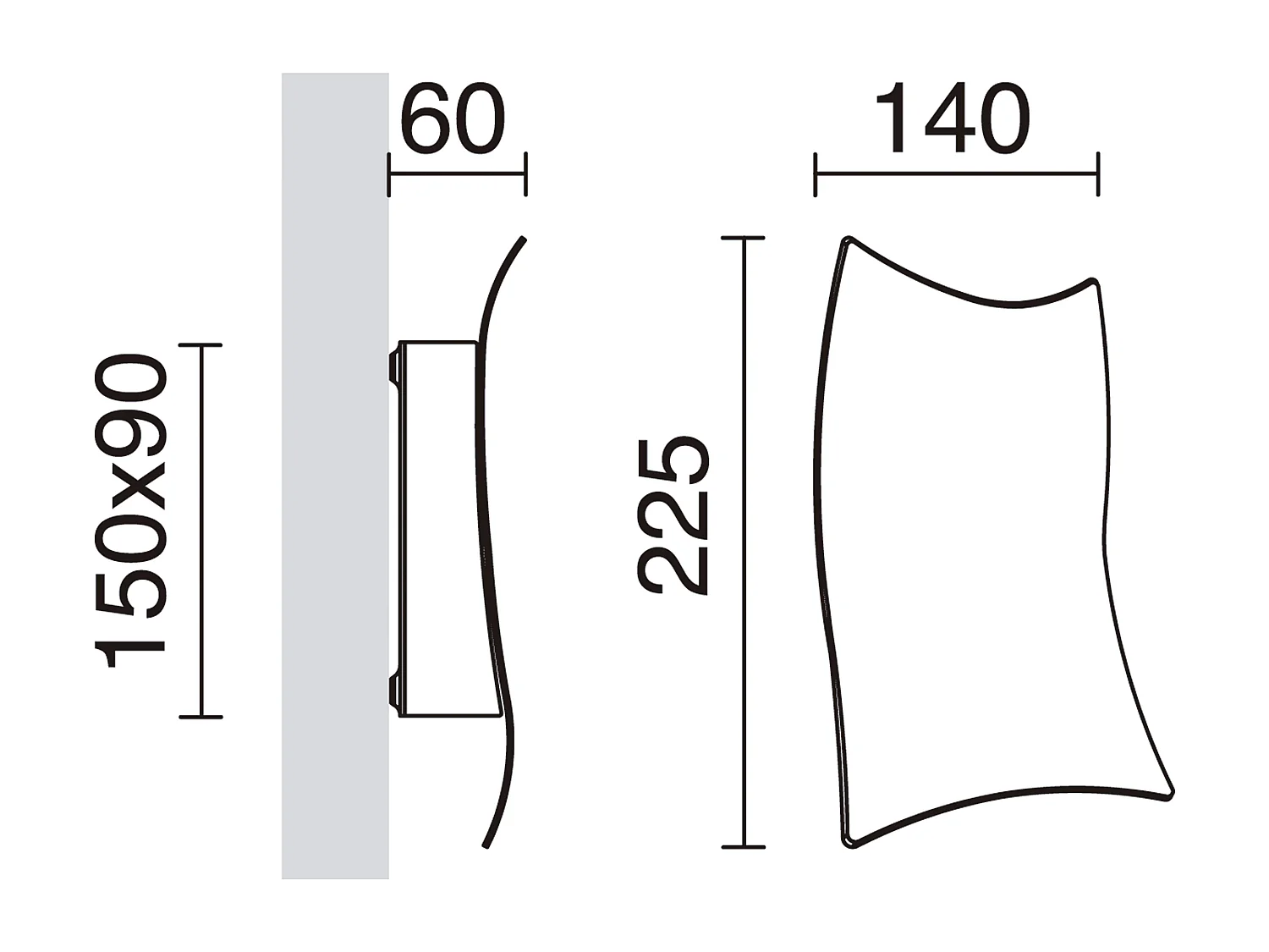 TOLIMAN Wandleuchte im klassischen Stil – Innenbereich – weiße Farbe – Stahl – 6 W – 3000 K – IP20