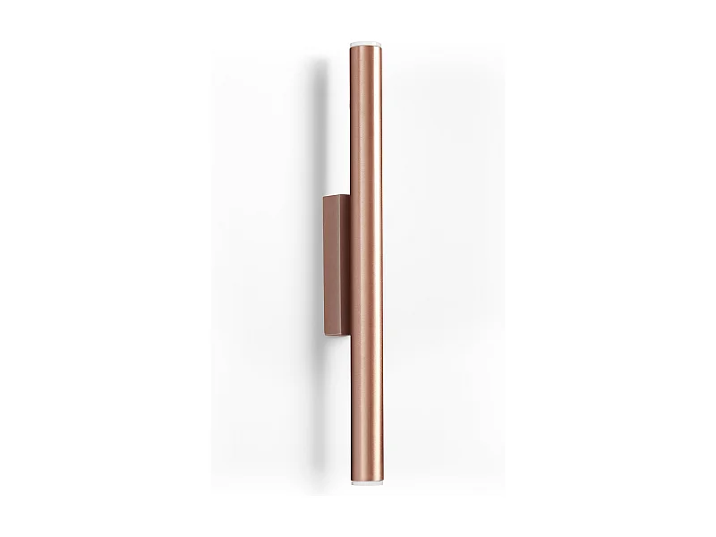 Wandleuchte im modernen Stil TANIA - H 40,8 cm - 2x 4W SMD LED - 400lm und 3K- up&down - Stahl und Kupfer - IP40