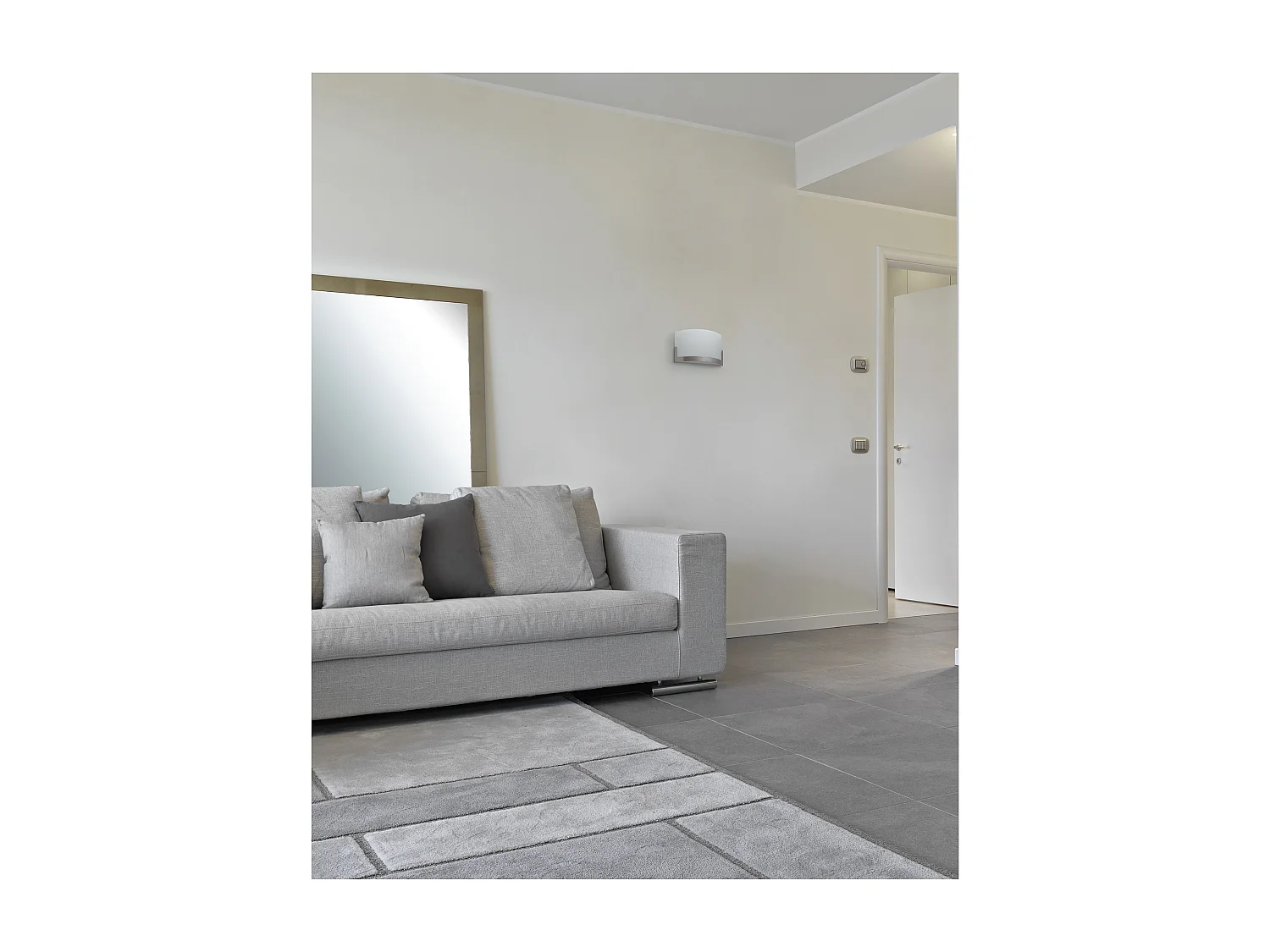 Applique CIRCUS classique-interieur-L.35cm-2x e27 60w-acier-nickel satine-ip20