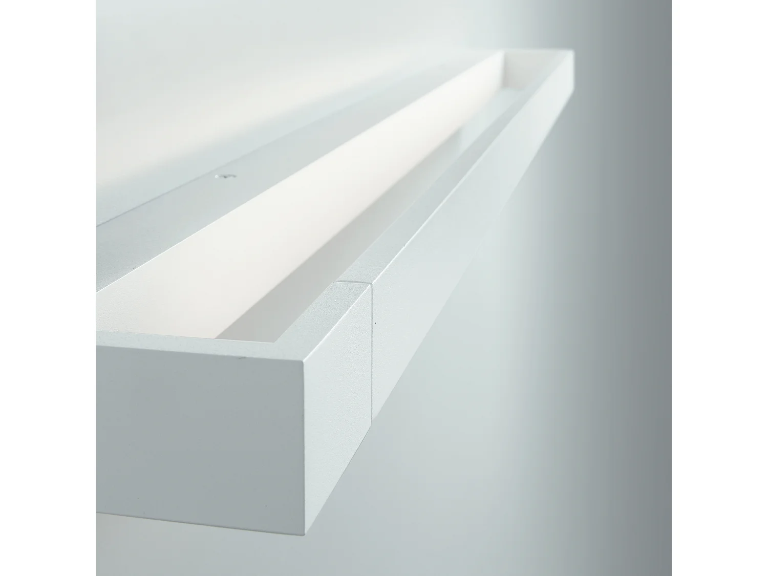 TILT moderne stijl wandlamp - L.60 cm - 18W SMD LED - 2165 lm en 4K 270 graden - aluminium en wit - IP44