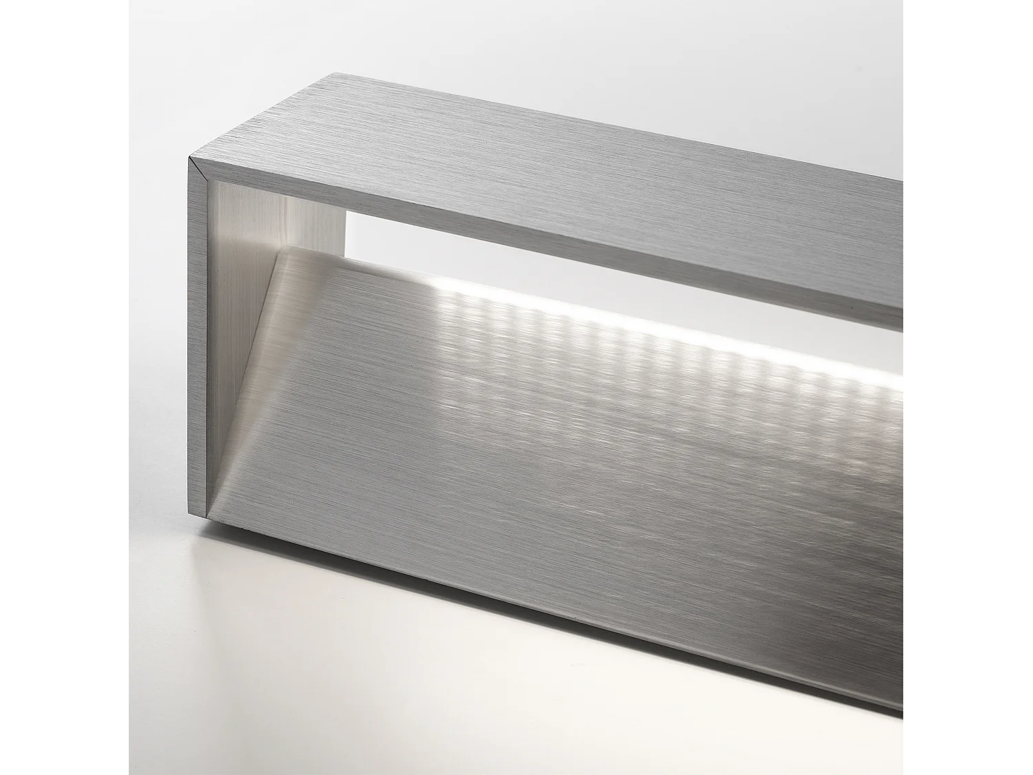 RETT moderne stijl wandlamp - Lengte 90 cm - LED SMD 24W - 2270lm -3K - up&down - aluminium - wit - IP20