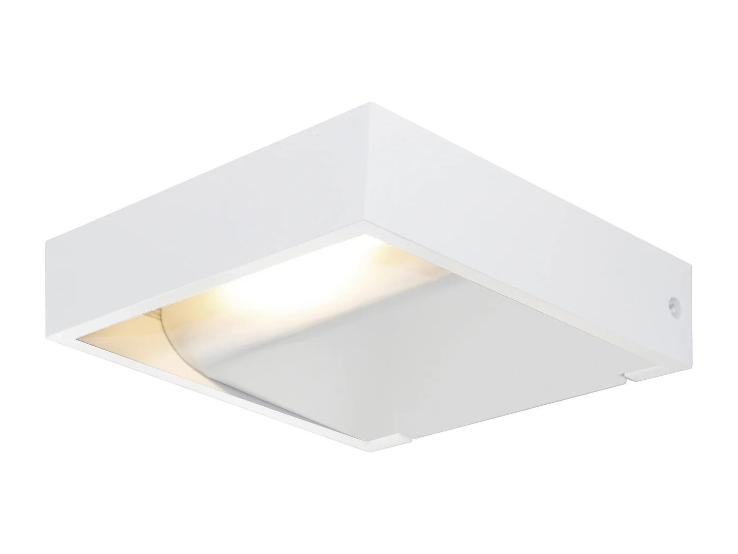 REMY Wandleuchte im modernen Stil – L. 13 cm – 5 W COB-LED – 340 lm und 3 K – Aluminium und Weiß – IP20