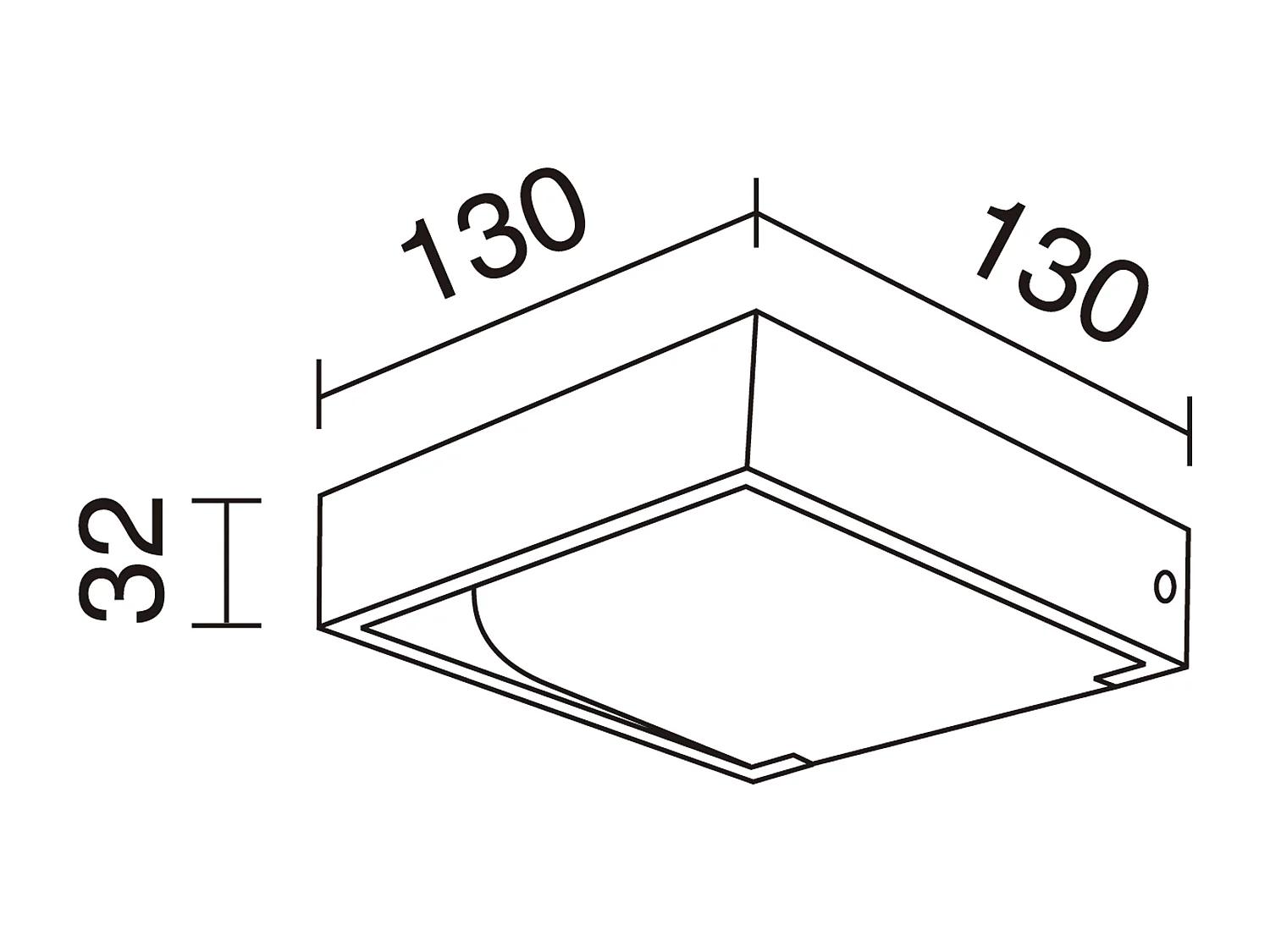 REMY Wandleuchte im modernen Stil – L. 13 cm – 5 W COB-LED – 340 lm und 3 K – Aluminium und Weiß – IP20