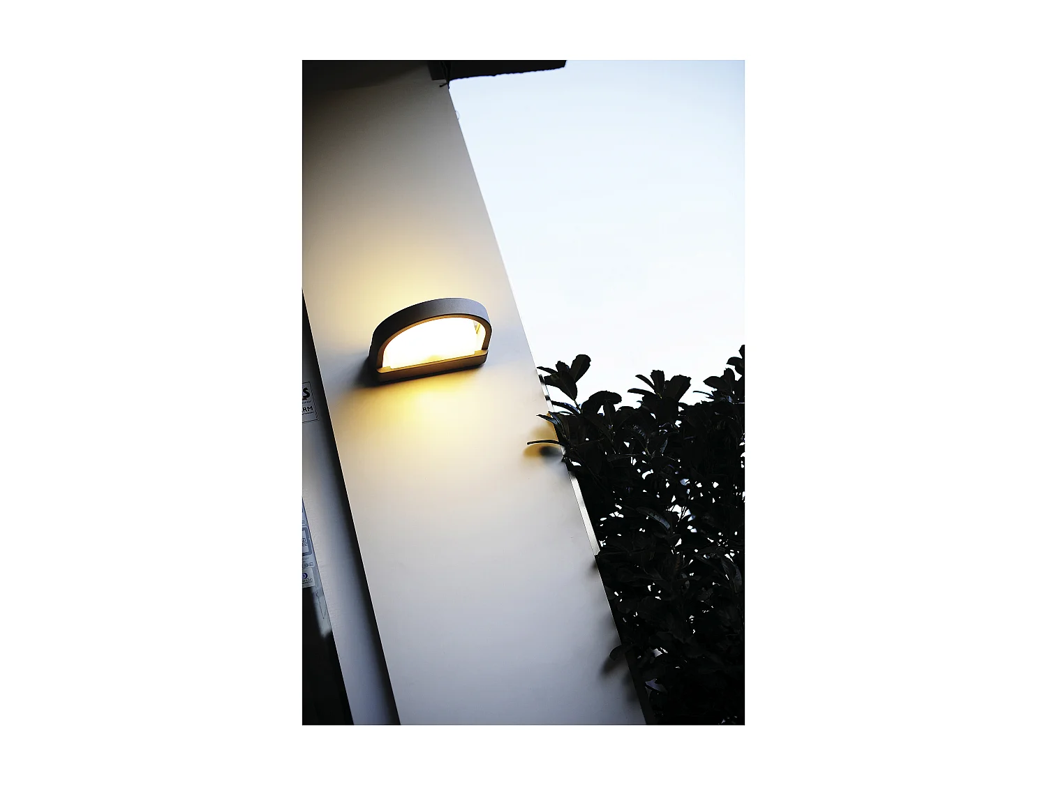 Applique murale classic Dark- exterieur- aluminium- anthracite- up&down- e27 max. 23w- IP54