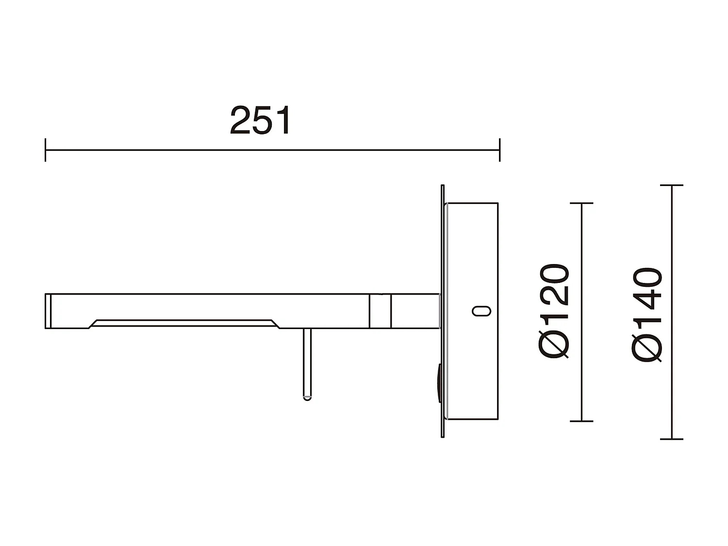 Lampada per lettore da parete per libri-l.25,1cm-led 4w-280lm,3k-dimmerabile-on&off-350º-ip20-alum,ng