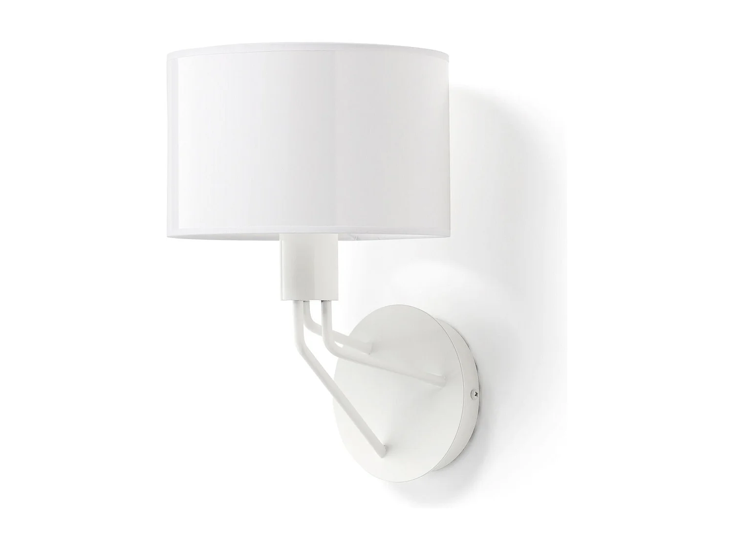 Lampada da tavolo moderna Diagonal-h.28,5cm x d.ø22cm-on&off-e27 13w-acciaio,bianco-ip20