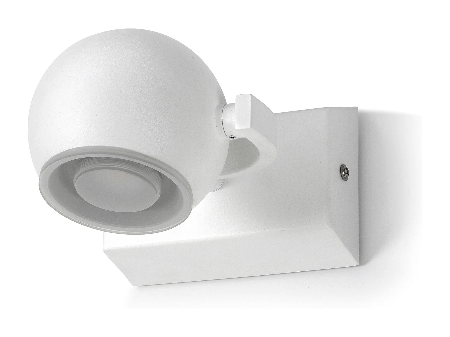 MOON wandlamp moderne en veelzijdige stijl - binnengebruik - kleur wit - aluminium - 340º - 90º - IP44