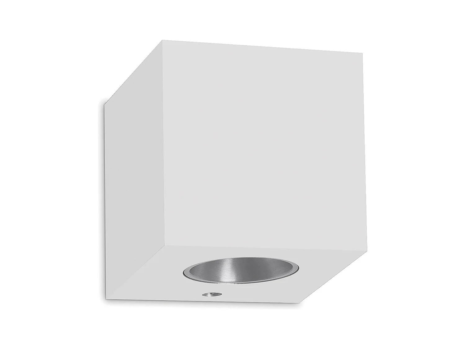 Applique murale Brick -aluminium-h7,2 cm x 6,5-led blanche 3w-3k-up&down-110º-ip20