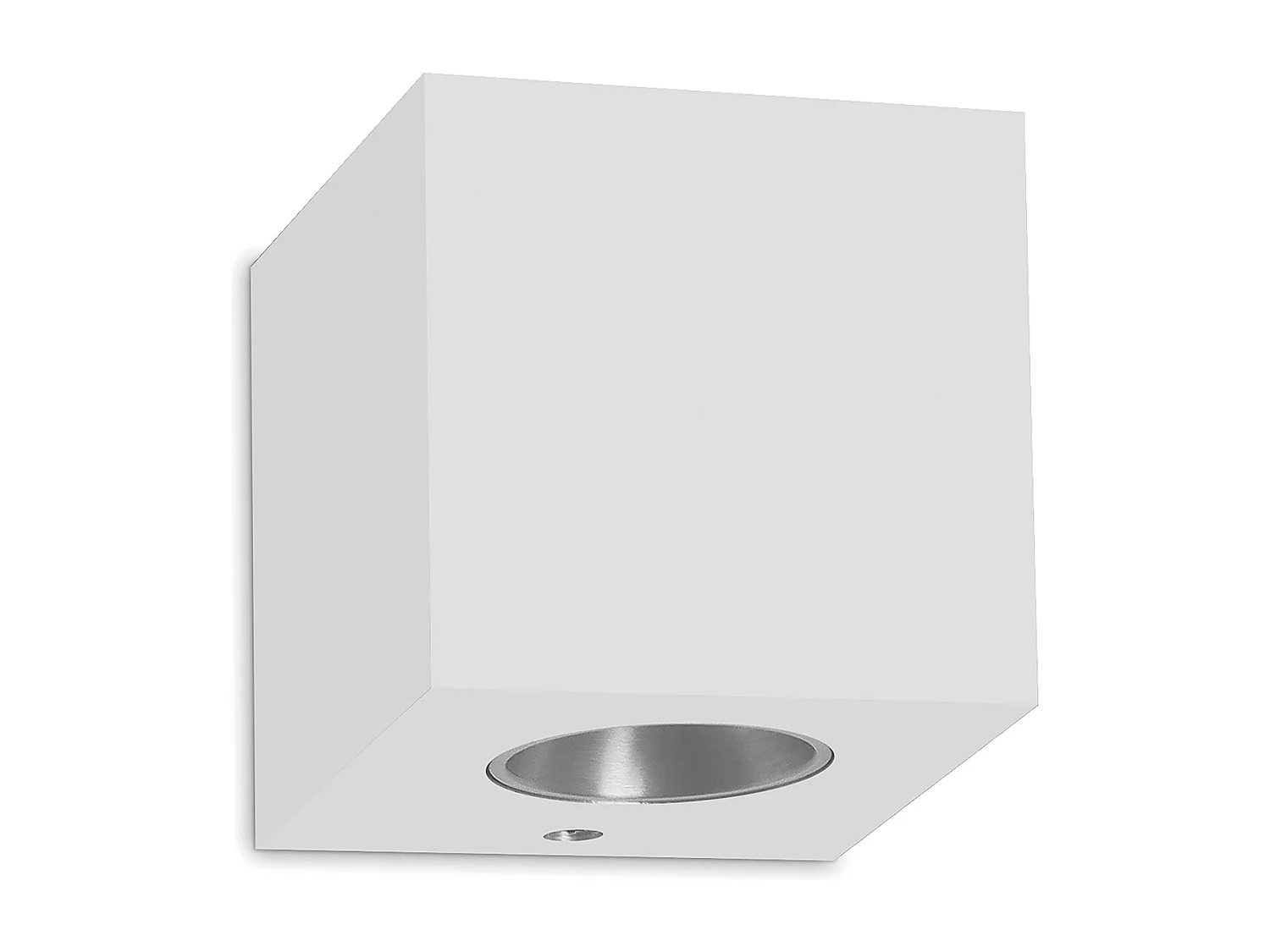 Applique murale Brick -aluminium-h7,2 cm x 6,5-led blanche 3w-3k-up&down-110º-ip20