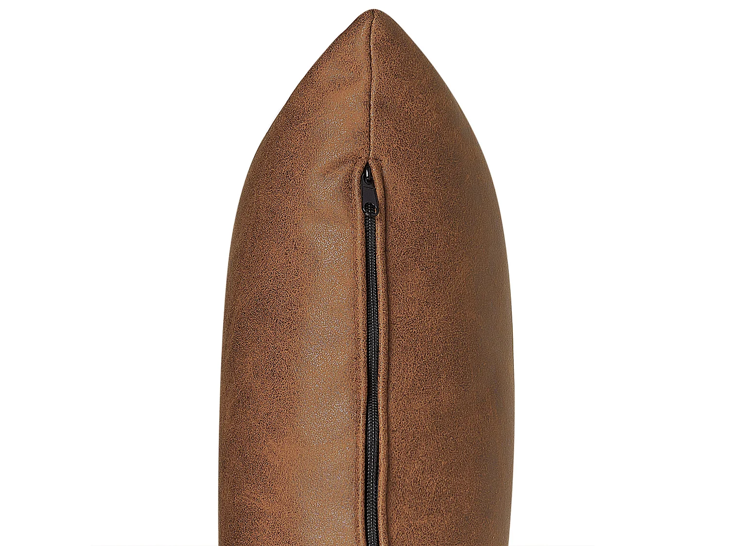 Sofá MALMOS Piel sintética Marrón 2 plazas