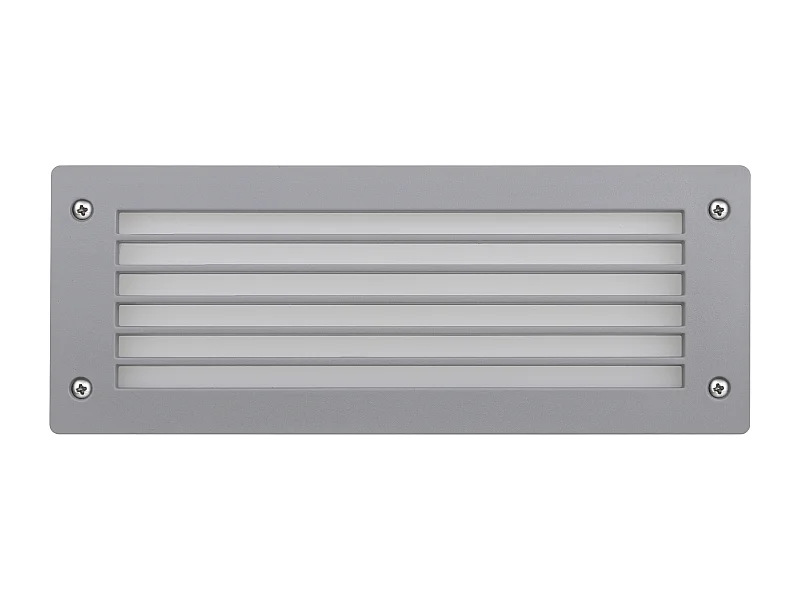 Luminaire encastre exterieur Devon-L.29.3-rectangulaire-2x gx53 led t2 3w-résine-k select-ip66-gris