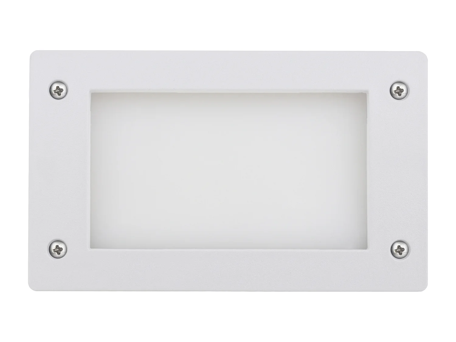 DEVON Outdoor-Einbauleuchte im modernen und vielseitigen Stil – L. 18,8 cm² – Gx53 LED T2 3 W – Harz – K Select – IP66 – Harz und Weiß