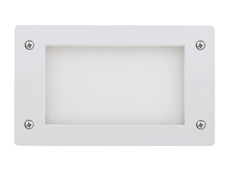 Luminaire encastrable exterieur Devon -L.18,8cm-carre-gx53 led t2 3w-K select-ip66-resine,bl