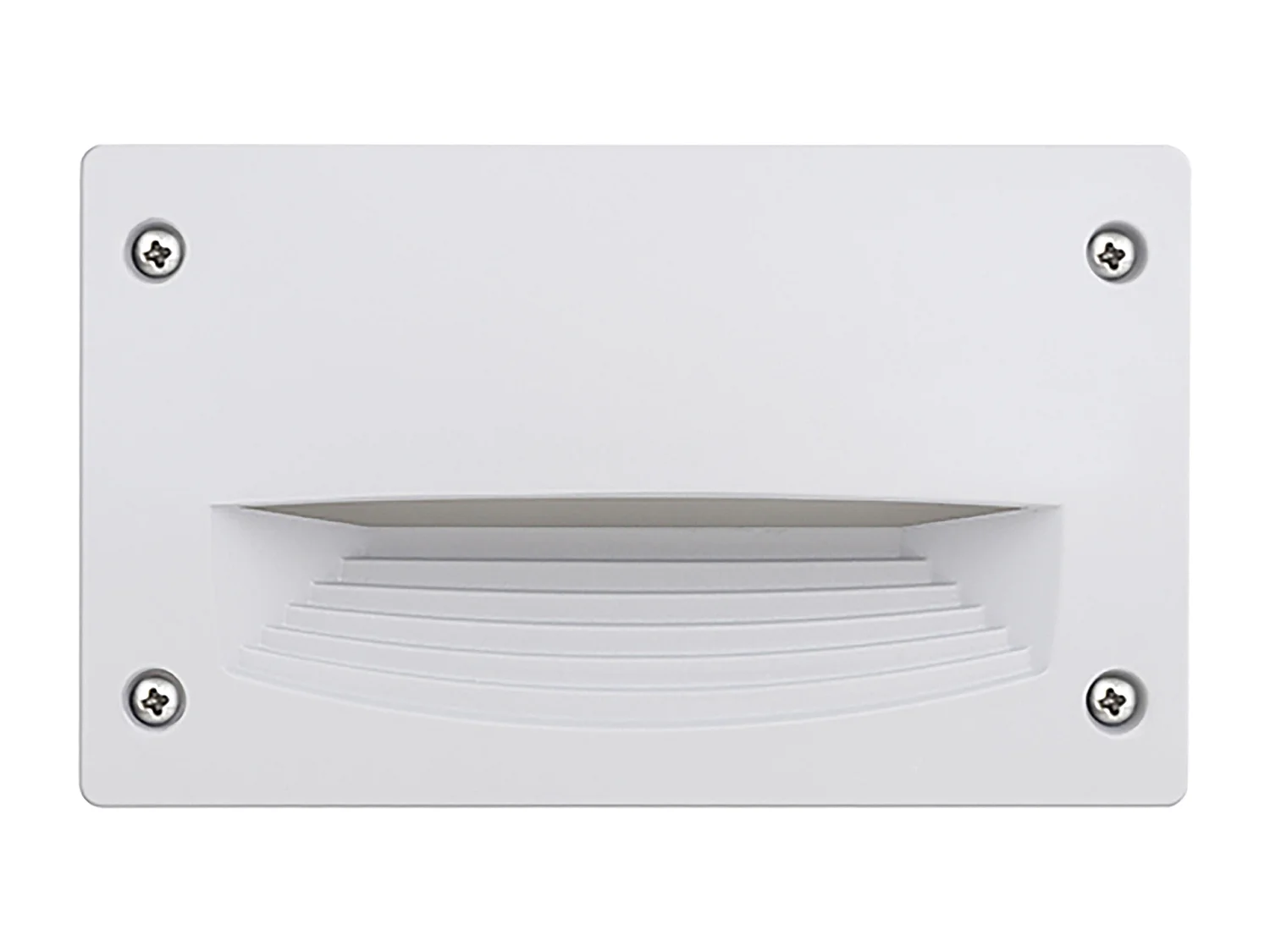 Empotrable exterior DEVON estilo moderno y versátil - L.18,8 cm-rectangular - Gx53 LED T2 3W - resina - K select - ip66 - resina y blanco