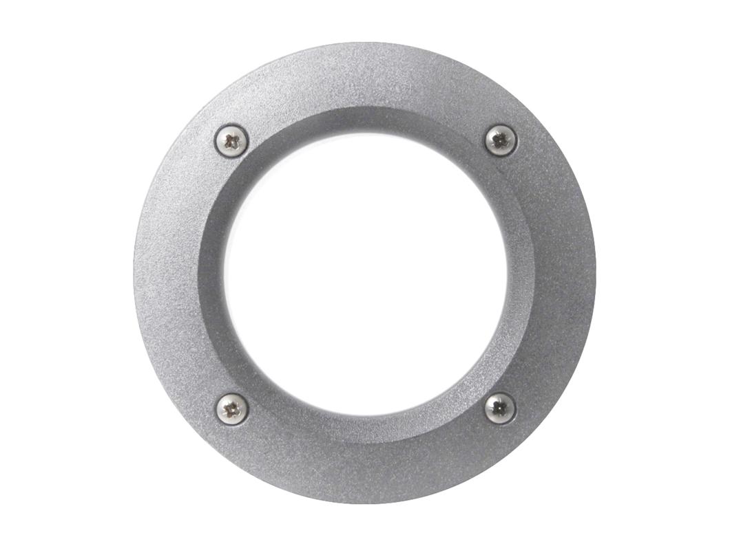 Luminaire encastrable exterieur Devon-d.ø13,4cm-rond-gx53 led t2 3w-résine-k select-ip66-gris